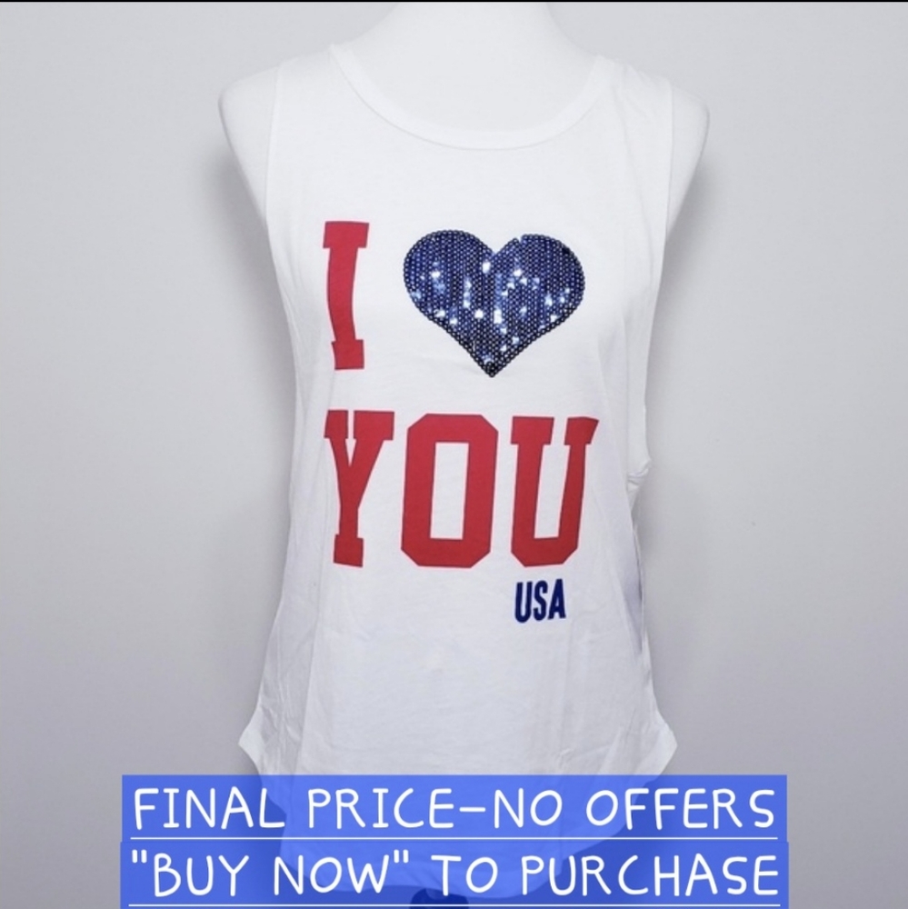 ⤵️NWT *5 MORE MINUTES muscle shirt LARGE❤️